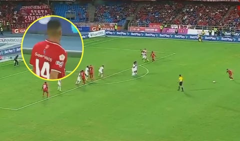 Gol de Iago Falque con América de Cali ante Pasto