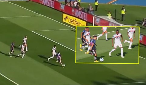 Gol de Independiente del Valle en la final de Sudamericana 2022