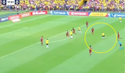 Gol de Manyoma, Sudamericano sub 20