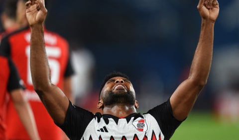 Golazo de Borja con River en Libertadores contra Nacional