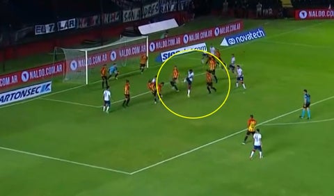 Gol de Rafa Pérez con San Lorenzo