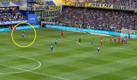 Gol de Sebastian Villa con Boca Juniors vs Independiente