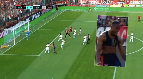 Gol de Wiler Dita a Boca Juniors