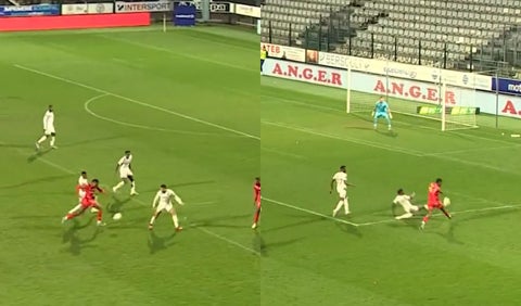 Gol en Francia que sería nominado al Puskás