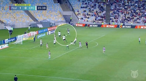 Golazo de John Arias con Fluminense en el Brasilerao