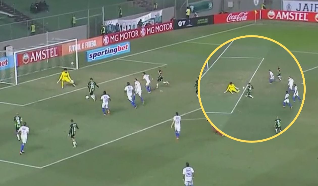 Gol de Aloisio para América Mineiro ante Millonarios