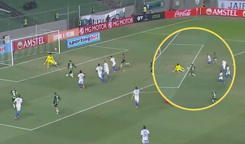 Gol de Aloisio para América Mineiro ante Millonarios