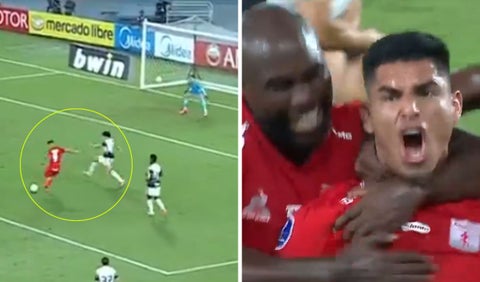 Gol de América de Cali vs Corinthians por Copa Sudamericana 2025