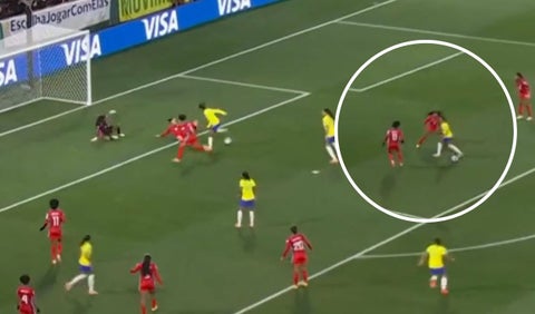 Brasil vs Panamá en el Mundial Femenino