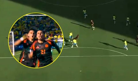 Gol de Daniel Muñoz con la selección Colombia vs Brasil, Copa América
