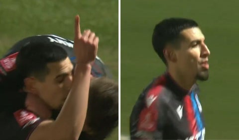 Gol de Daniel Muñoz con Crystal Palace