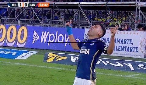 Gol de Falcao con Millonarios