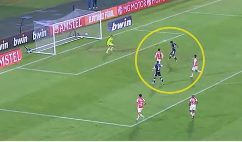 Gol de Gimnasia vs Santa Fe