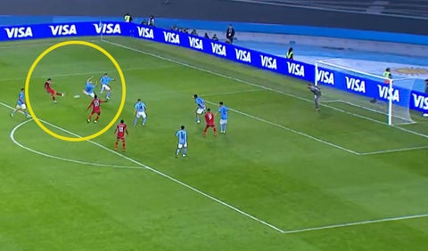 Gol de Gustavo Puerta Israel vs Colombia