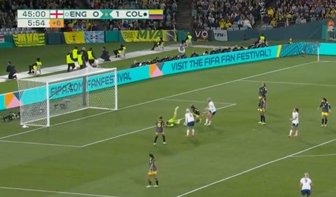 Gol de Inglaterra vs Colombia; Mundial Femenino 2023