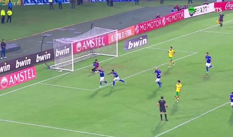 Gol de Millonarios en Sudamericana