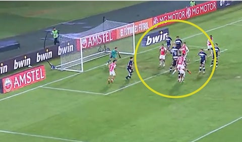 Gol de Santa Fe vs Gimnasia