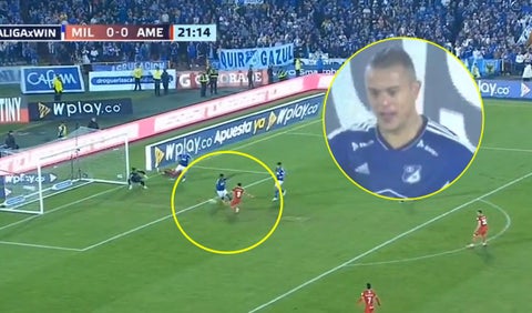 Goles de Millonarios vs América