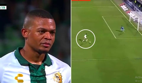 Doblete de Harold Preciado con Santos Laguna