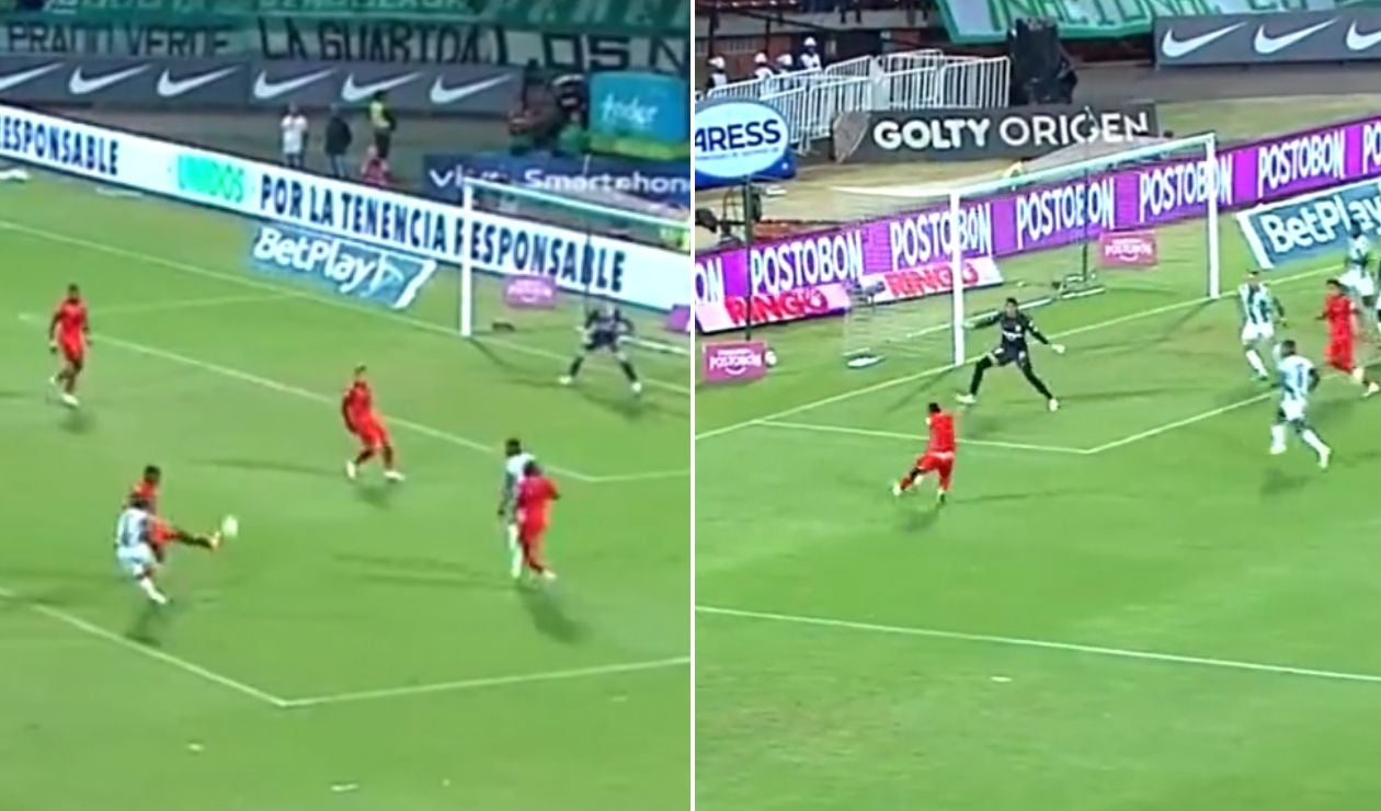 Goles de Nacional y América por octavos de Copa Betplay