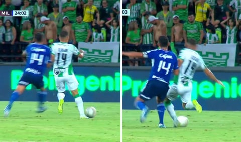 Video: polémico gol anulado a Millonarios en la final ante Nacional