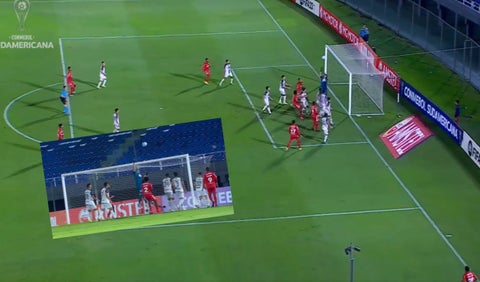 Gol olímpico Bragantino