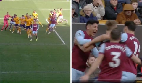 Gol olímpico en la Premier League