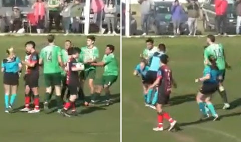 Golpe a árbitra - Argentina