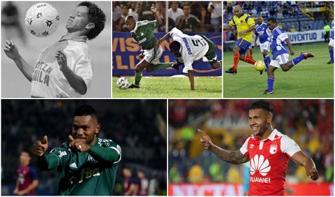 Goleadores colombianos de la Copa Libertadores