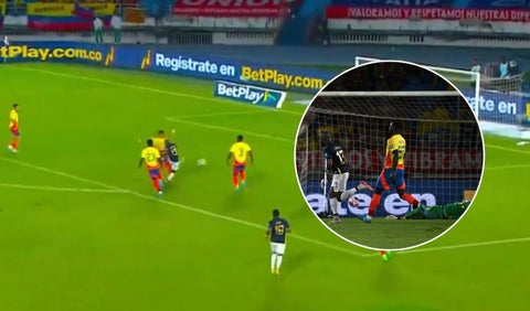 VIDEO: Ener Valencia no perdonó y puso el 1-0 de Ecuador ante Colombia