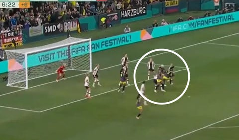 Gol de Manuela Vanegas en Colombia vs Alemania