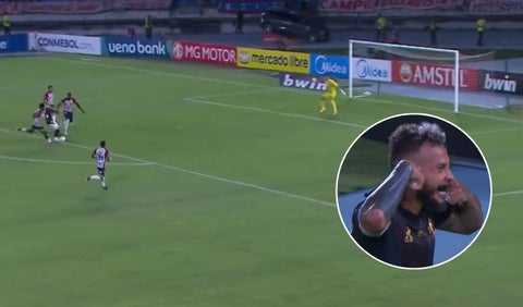 VIDEO del gol de Duván Vergara para América vs Junior en Sudamericana