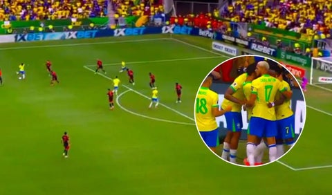 Video del GOL de VINICIUS para el triunfo de Brasil ante Colombia