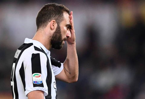 Gonzalo Higuaín, delantero argentino