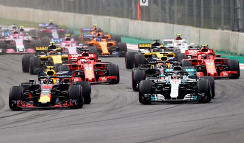 Gran Premio de México 2018 donde se coronó campeón el británico Lewis Hamilton