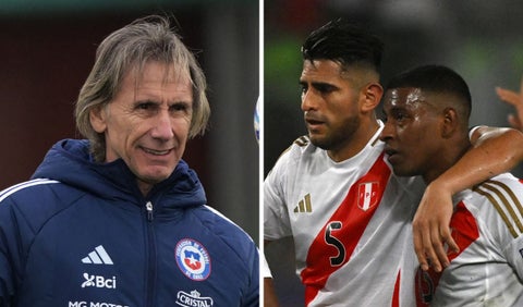 Ricardo Gareca y selección de Perú