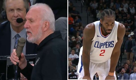 Gregg Popovich - Kahwi Leonard