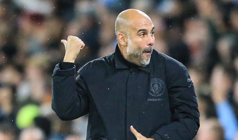 Pep Guardiola, técnico de Manchester City
