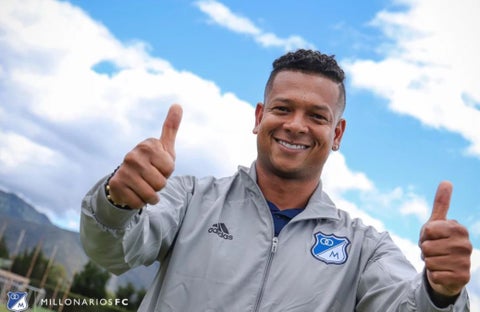 Fredy Guarín, jugador de Millonarios