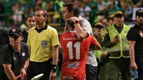 Duván Vergara y Alexandre Guimaraes - América de Cali