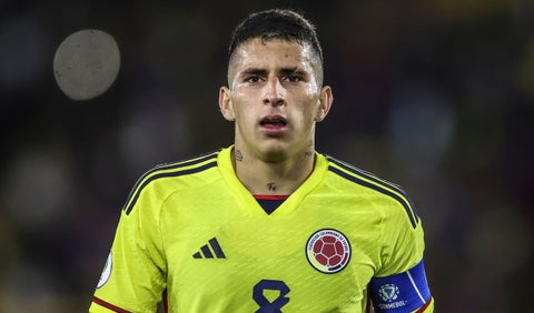Gustavo Puerta con la selección Colombia