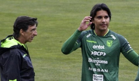 Gustavo Costas y Marcelo Moreno Martins