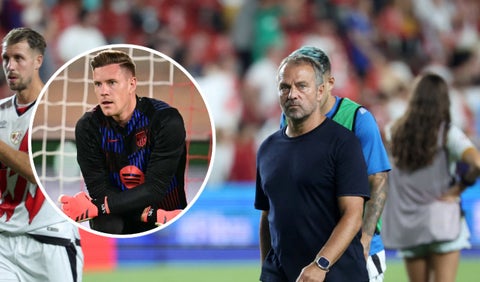 Hansi Flick y Marc Ter Stegen