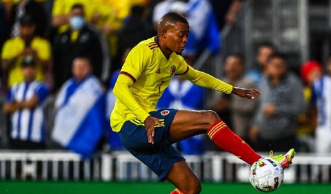 Harold Preciado, con la camiseta de la Selección Colombia.