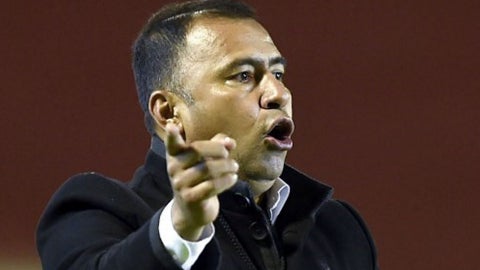 Harold Rivera, técnico de Santa Fe