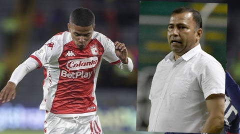 Hárold Rivera, cuestionado tras derrota de Santa Fe