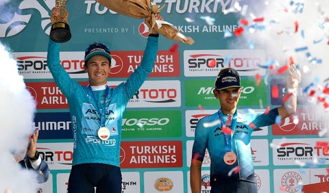 Harold Tejada, ciclista colombiano del Astana