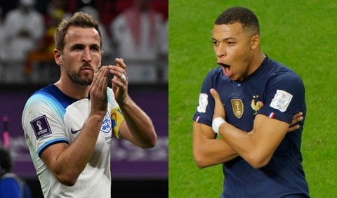 Harry Kane vs Kilyan Mbappé