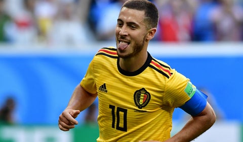 Eden Hazard fue la figura de Bélgica en Rusia 2018
