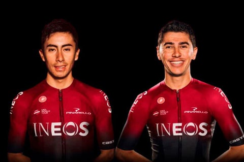 Sebastián Heneo e Iván Sosa - Ineos Team
